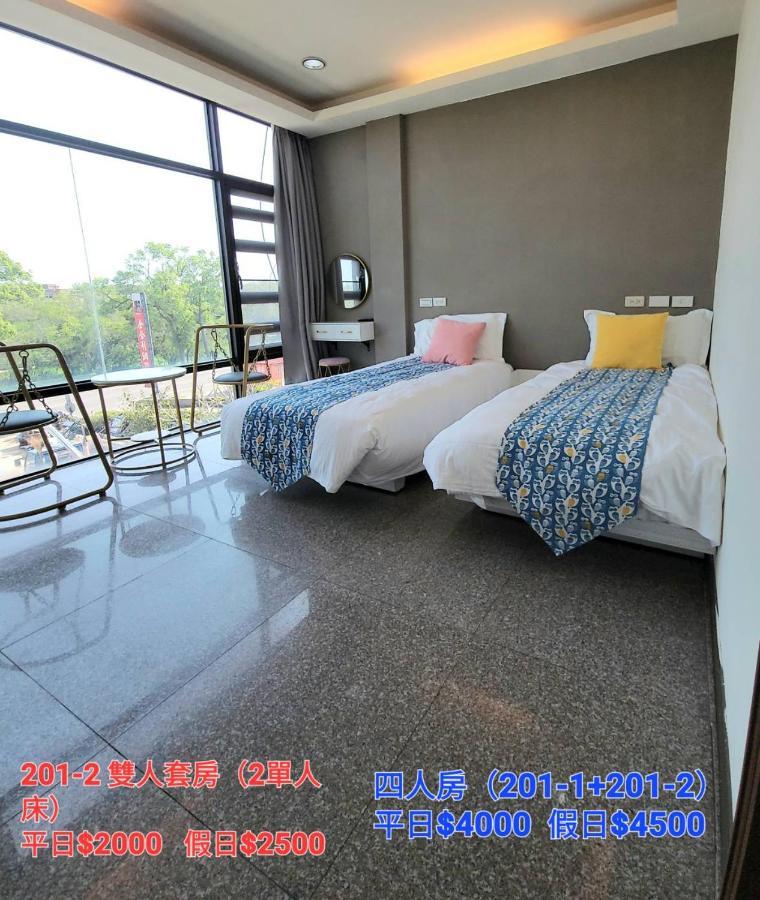 Qg Life 城中館 寵物親子釣魚人民宿 Jincheng Exterior foto